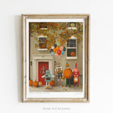 Janet Hill - All Hallow's Eve, Hell's Kitchen Art Print
