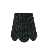 Scalloped Black Seagrass Shade-Small