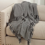 Houndstooth Throw Blanket