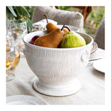 Blenheim Oak 9" Cachepot - Whitewash