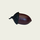 Burgundy/Wine Acorn Decor