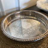 Found Vintage - Silver Tray 10"