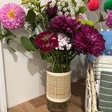 Rattan Floral Vase- Large