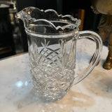 Vintage Crystal Pitcher
