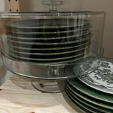 Found Vintage - Rimmed Cake Stand with Dome