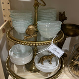 Rental-Brass & Glass 2 Tiered Server