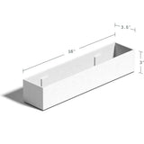 Rental- Waterproof basket insert for use with 24" Collective Basket