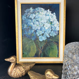 Hydrangea Acrylic Painting by Local Artist Laurie Wienke