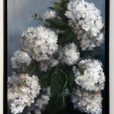 18" x 24" x 1 1/4" Fall Hydrangea Bush (arching right)