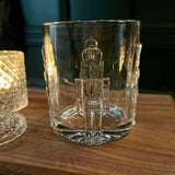 Nutcracker Icon Clear Crystal Glass