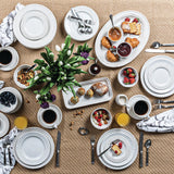 Platter Le Panier 17"- Whitewash
