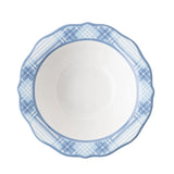 Tartan Chambray Serving Bowl