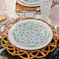Le Panier Dinner Plate - Whitewash