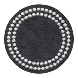 Bodrum Pearls Coasters Black and White
