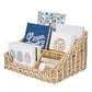 Provence Rattan Stationery Holder - Whitewash