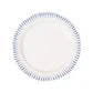 Sitio Stripe Dessert/Salad Plate - Basil