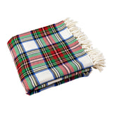 Stewart Tartan 100% Merino Wool Throw