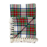 Stewart Tartan 100% Merino Wool Throw