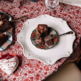 Stewart Tartan Side/Cocktail Plate