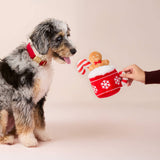 The Foggy Dog - Holiday Hot Cocoa Interactive Snuffle Dog Toy