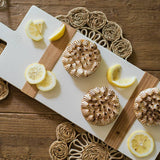 White Rectangle Mod Charcuterie Board, Small