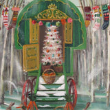 JANET HILL STUDIO - Christmas Caravan Art Print 8.5"x11"