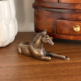 Antiqued Brass Horse