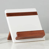 iPad / Cookbook Holder, White