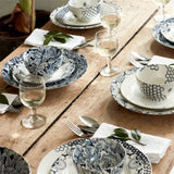 Blue Hibiscus Large Plate