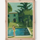 JANET HILL STUDIO - All Summer Long. 8.5"x11" Art Print