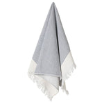 KITCHEN TOWEL-WHITE BLUEBERRY (TERRY STRIPES)
