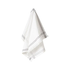 KITCHEN TOWEL EMBROIDERED-BLACK (ALESSA)