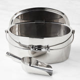 The Signature Collection Oval Ice Bucket with Scoop