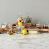 Bistro Glass Jam Jar, Round