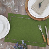 Laser-Cut Hemstitch Placemat