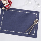 Laser-Cut Hemstitch Placemat