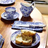 Burleigh - Blue Regal Peacock Plate Small