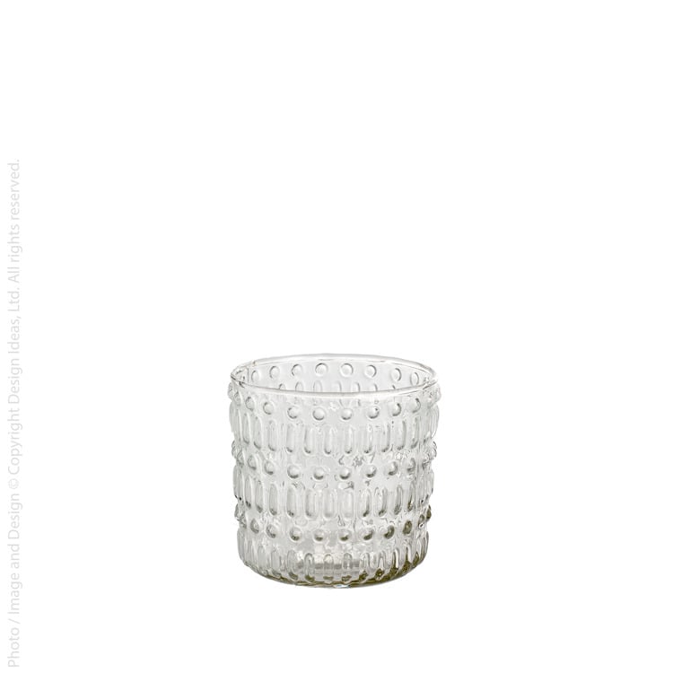 Morse double old fashion glass