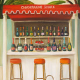 JANET HILL STUDIO - Champagne Shack Art Print - 8.5 X 11
