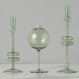 Clear Wine Glass Vase, Small