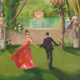 JANET HILL STUDIO - The Kidnapping of Edward Pink The Capture 8.5"x11" Art Print