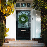 Galt International Company - Naturally Preserved Green Boxwood Wreath 21" + Hanging Loop