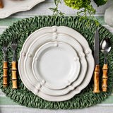 Berry & Thread  Flared Dinner Plate - Whitewash