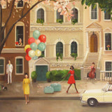 JANET HILL STUDIO - Atticus Bailey Takes A Day Off Art Print - 8.5 X 11