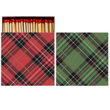 Hester & Cook - Stationery - Red & Green Plaid Matches