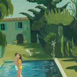 JANET HILL STUDIO - All Summer Long. 8.5"x11" Art Print