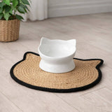 Cat Placemat - Black