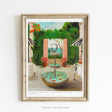 JANET HILL STUDIO - Twelve Days At Penny Fontaine Hotel Day 12 Art Print-8.5X 11