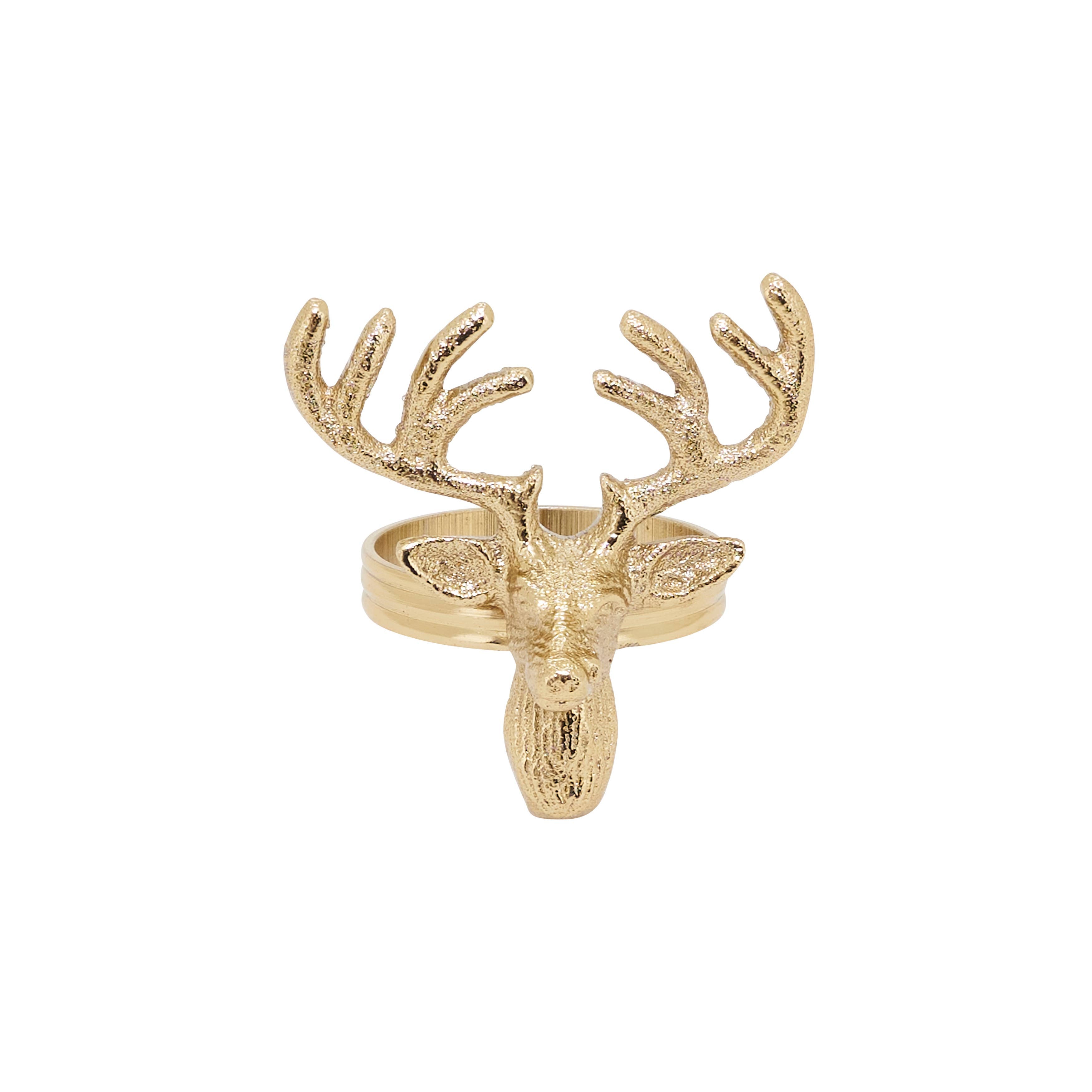 Reindeer Design Napkin Ring