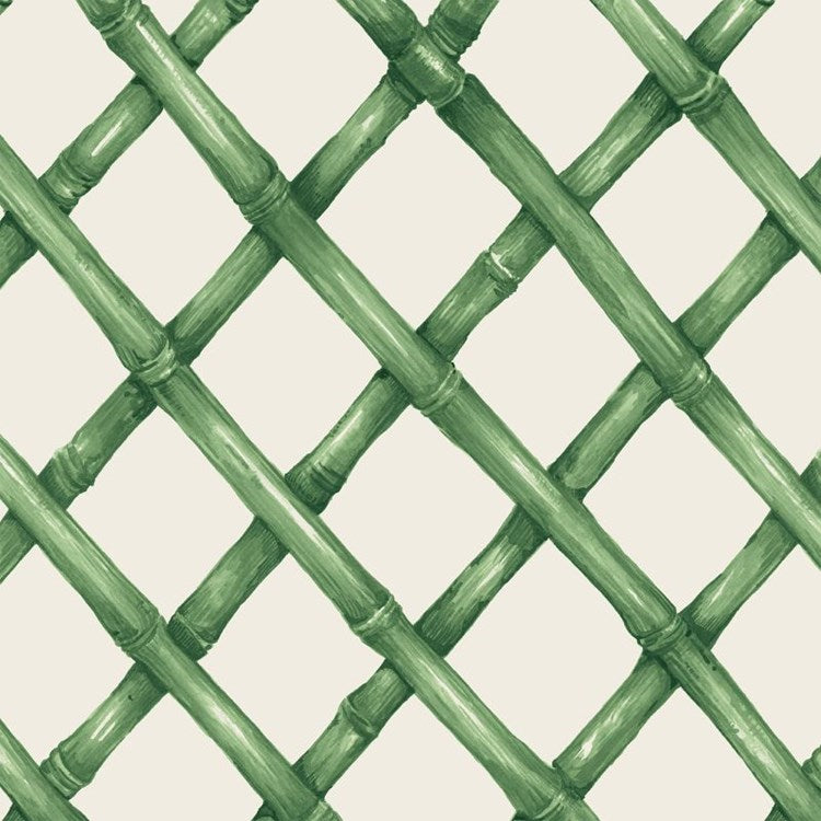 Green Lattice Cocktail Napkin - Pack of 20